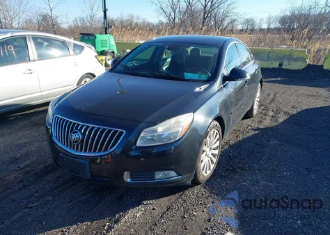 2012 Buick Regal из США, поврежденный, VIN 2G4GR5EKXC9153843